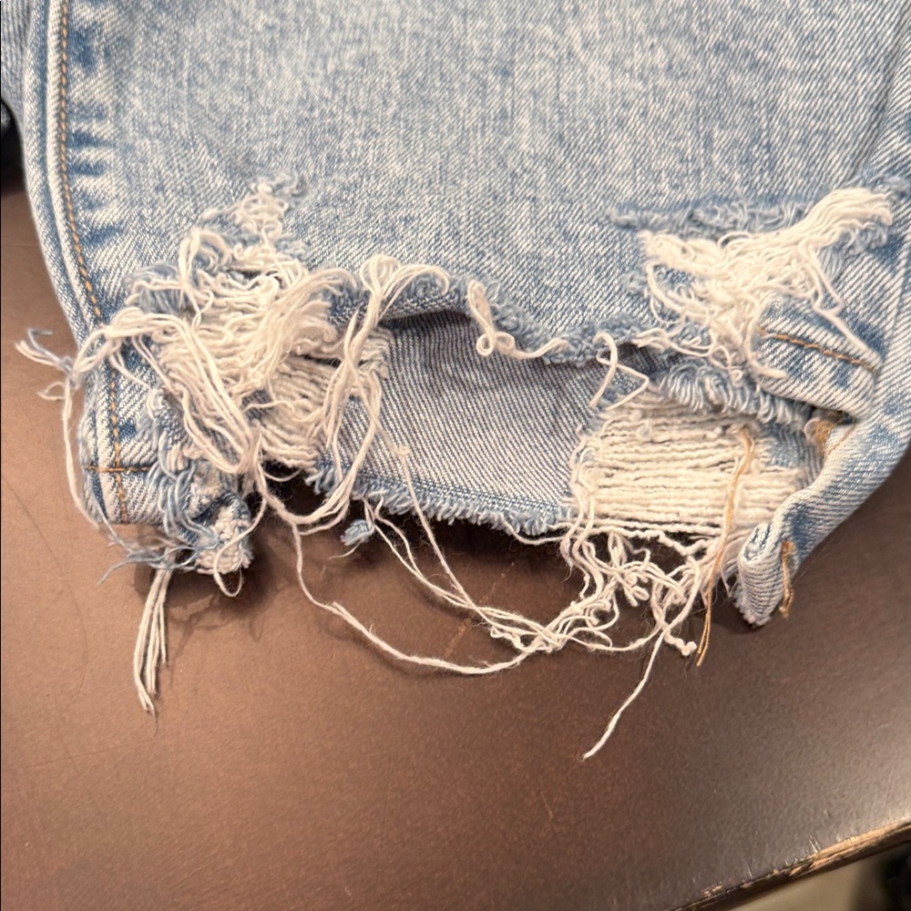 Time and Tru Sky Blue Denim Pants - Picture 3 of 4